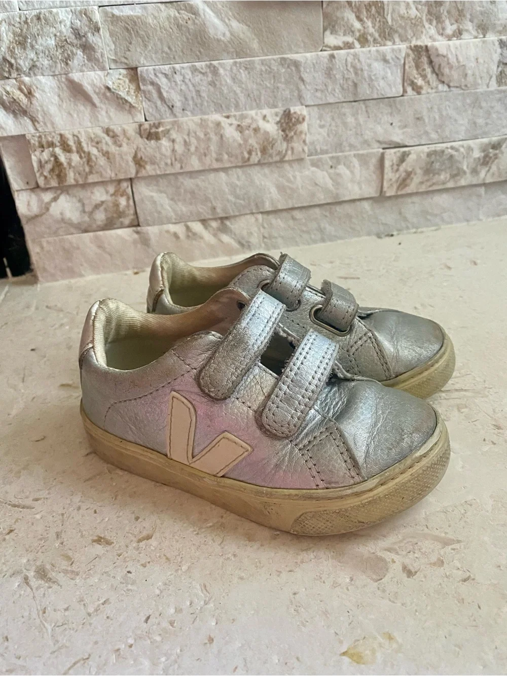 Veja Kids Silver Esplar Sneakers